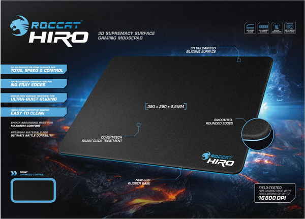 Roccat Hiro 3D Supremacy Surface Gaming | 350 mm x 250 mm x 2,5 mm