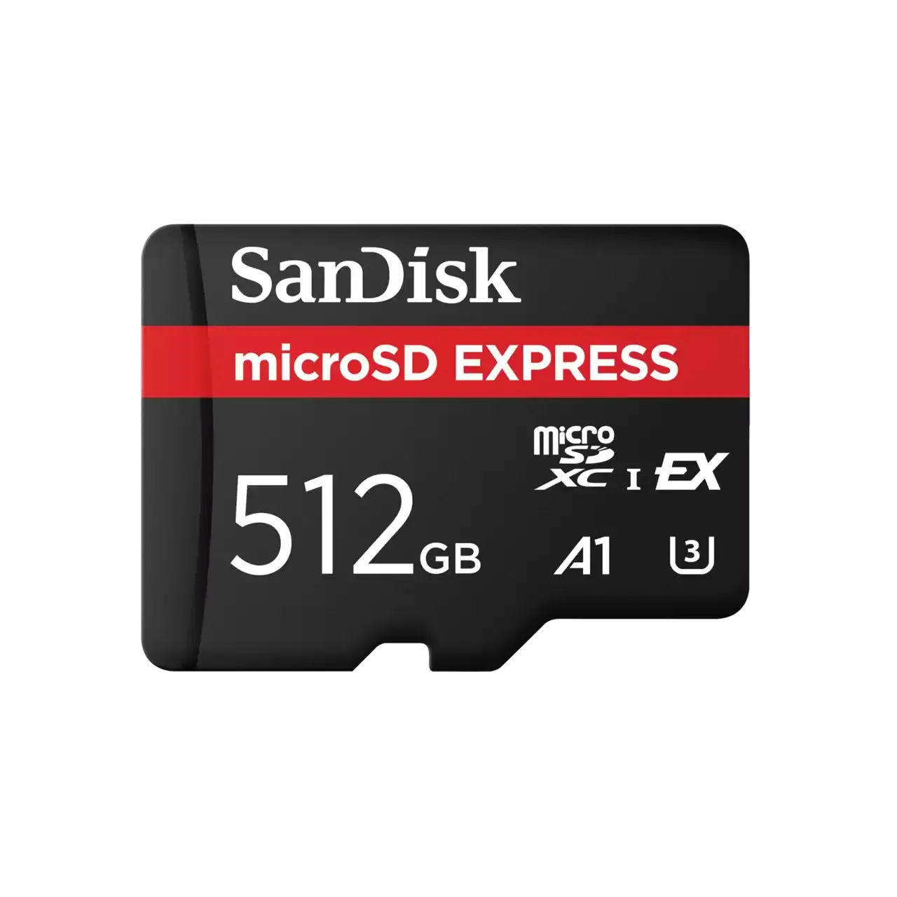 SANDISK Express microSD Card 512GB Up to 880MB/s Read Up to 650MB/s Write 210MB/s Sustained Write U3 C10