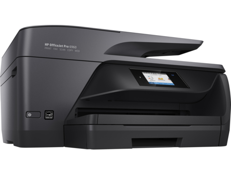 HP OfficeJet Pro 6960 Duplex, LAN/Wi-Fi, A4 - f&auml;rgbl&auml;ckstr&aring;leskrivare