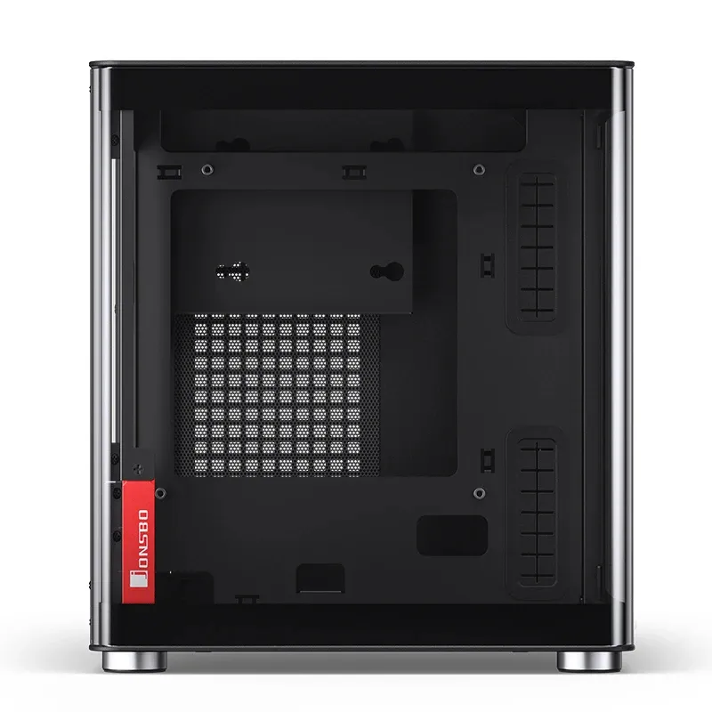 Jonsbo TK-0 BLACK mini-ITX chassi med f&ouml;nster, svart