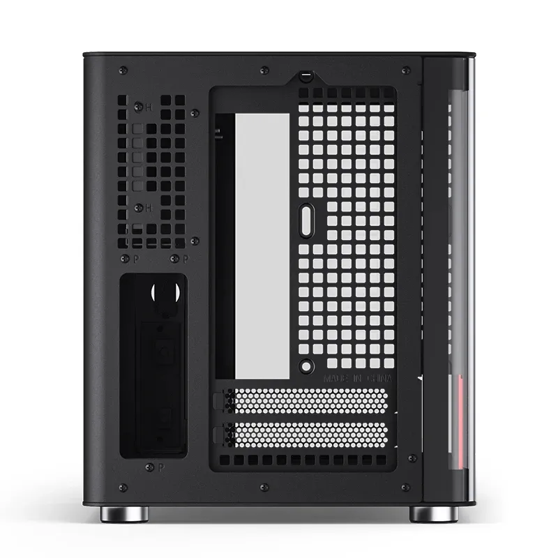Jonsbo TK-0 BLACK mini-ITX chassi med f&ouml;nster, svart