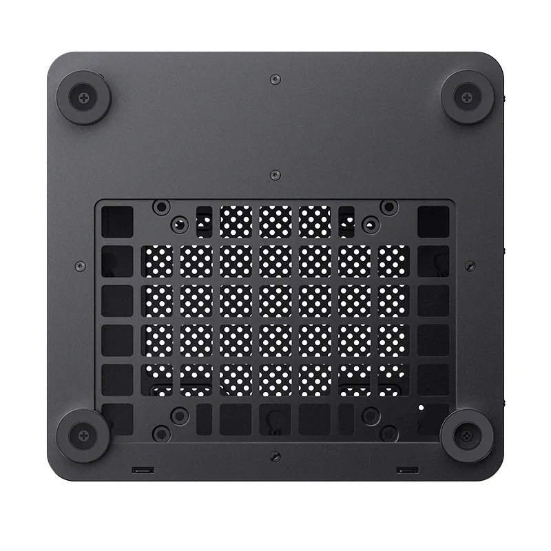Jonsbo TK-0 BLACK mini-ITX chassi med f&ouml;nster, svart