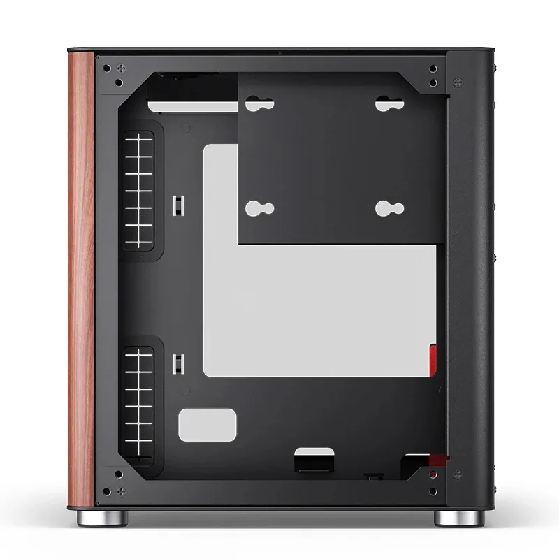 Jonsbo TK-0 BLACK mini-ITX chassi med f&ouml;nster, svart