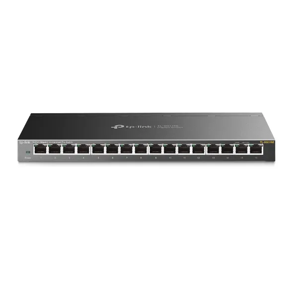 TP-LINK 16-Port Gigabit Easy Smart Switch 16 Gigabit RJ45 Ports MTU/Port/Tag-based VLAN QoS IGMP Snooping