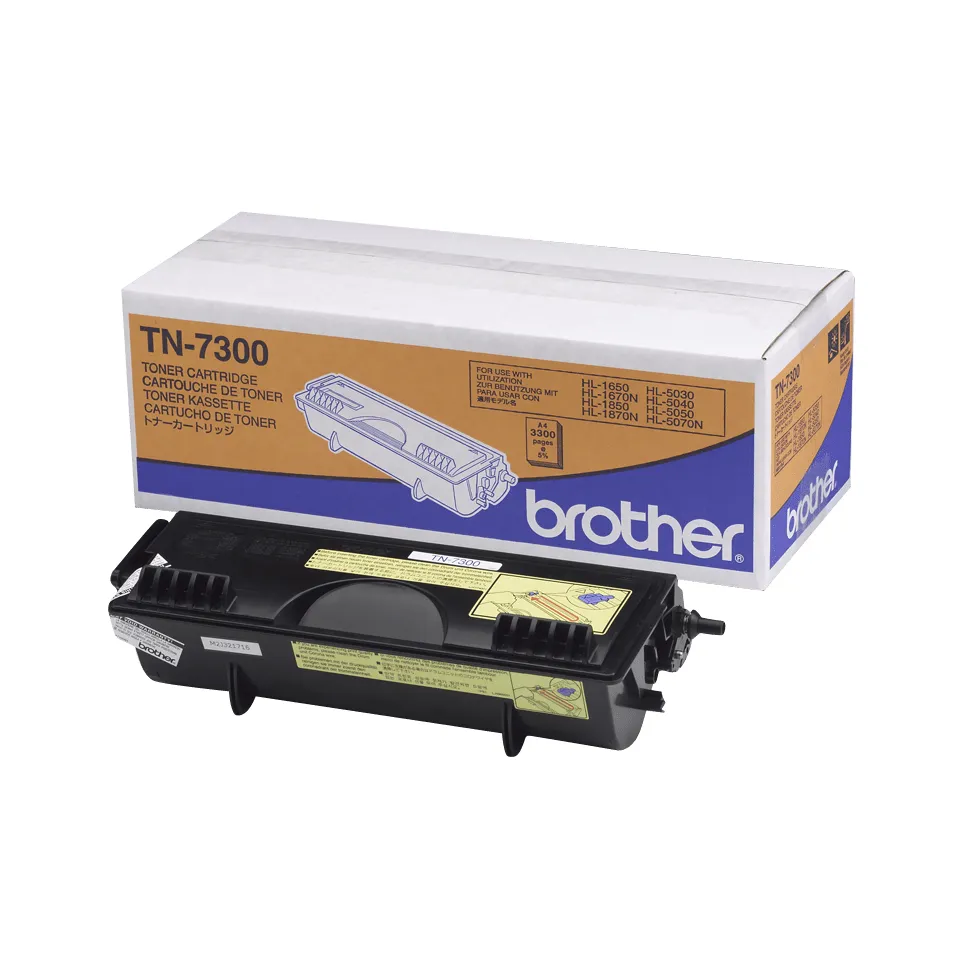 Brother TN7300 lasertoner, svart