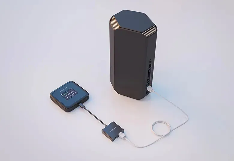 NETGEAR Nighthawk USB2ETH-10000S - USB-C to Ethernet Adapter
