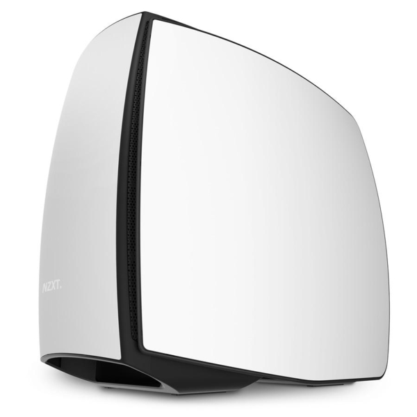 NZXT Manta Mini-ITX Case - Matte White Window