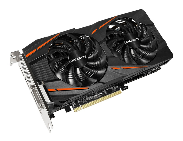 Gigabyte RX 580 8GB Gaming -n&auml;yt&ouml;nohjain