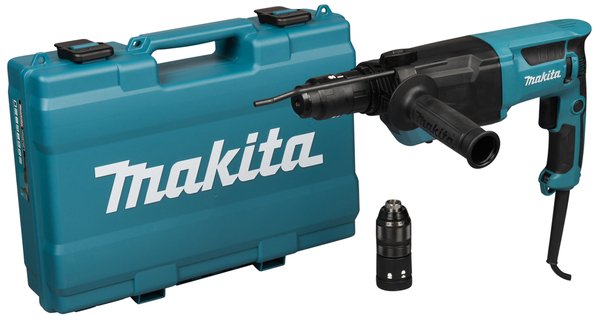 Makita HR2670FTX1 Combination Hammer, Blue/Black