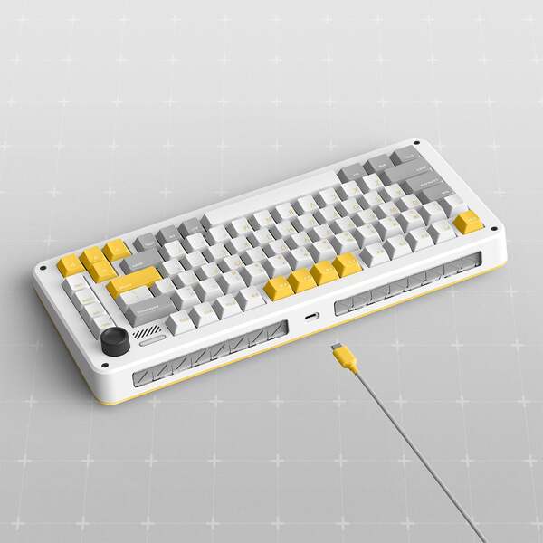Iqunix ZX75 Gravity Wave RGB Cherry Red - speltangentbord