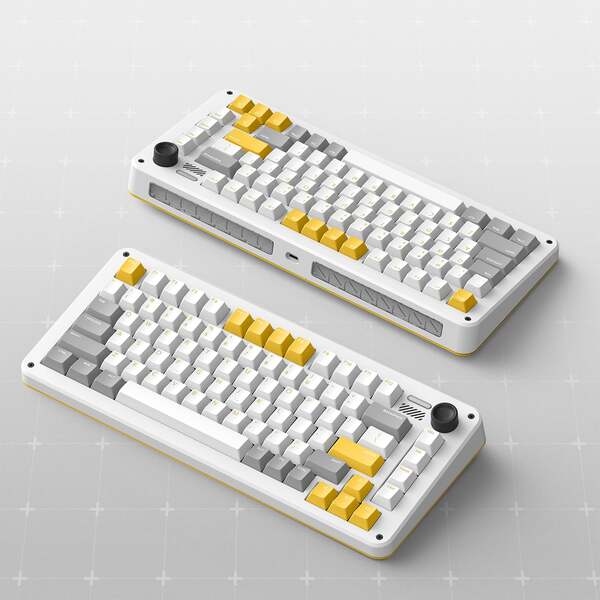 Iqunix ZX75 Gravity Wave RGB Cherry Red - speltangentbord