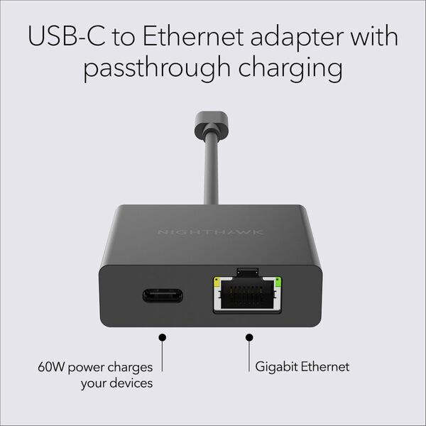 NETGEAR Nighthawk USB2ETH-10000S - USB-C-Ethernet-verkkosovitin
