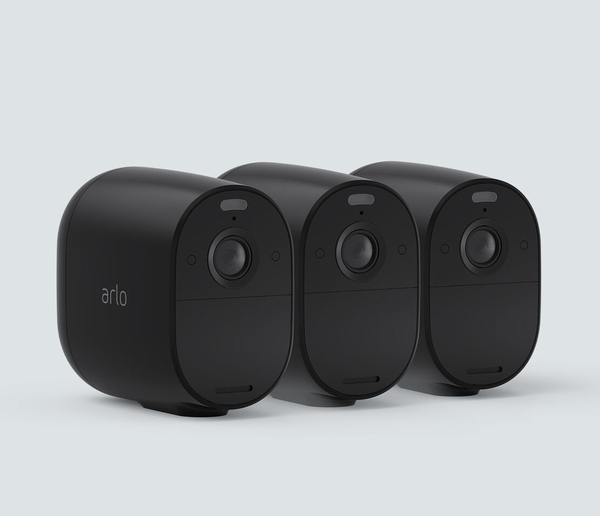 Arlo Essential Spotlight Camera Blck 3Pk
