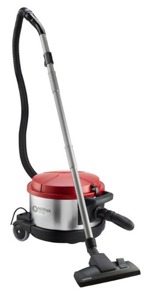 Nilfisk VP930 Cylinder vacuum cleaner 15L 760W HEPA 13, Gray/Red