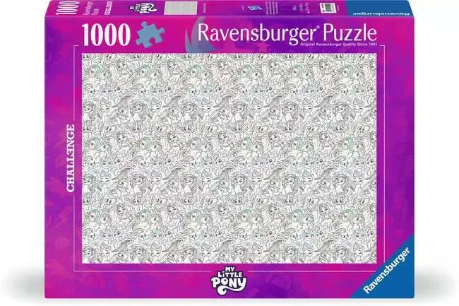 Ravensburger Challenge: My Little Pony - puzzle, 1000 pcs