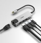 5-in-1 USB-C Hub with HDMI/Ethernet and Power Delivery