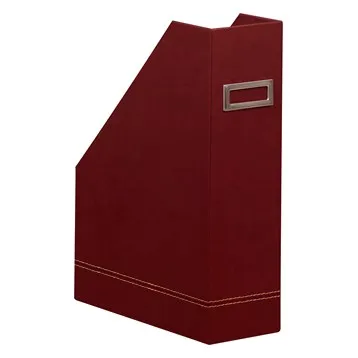 Rhodiarama Magazine rack Burgundy