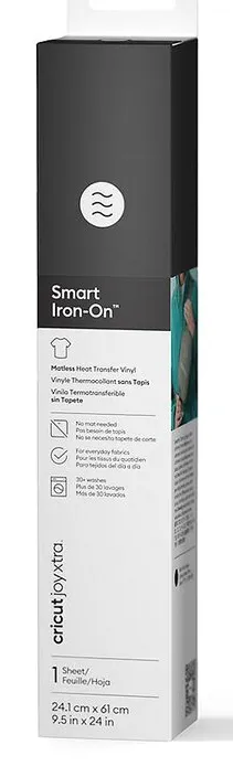 Cricut Joy Xtra Smart Iron-on Black 61 cm
