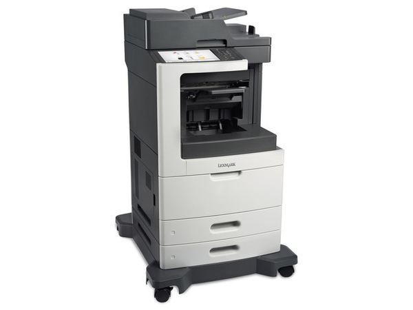 Lexmark MX810dpe Duplex, LAN, A4 -mustavalkolasertulostin
