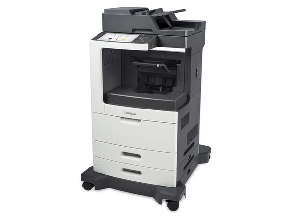 Lexmark MX810dpe Duplex, LAN, A4 -mustavalkolasertulostin
