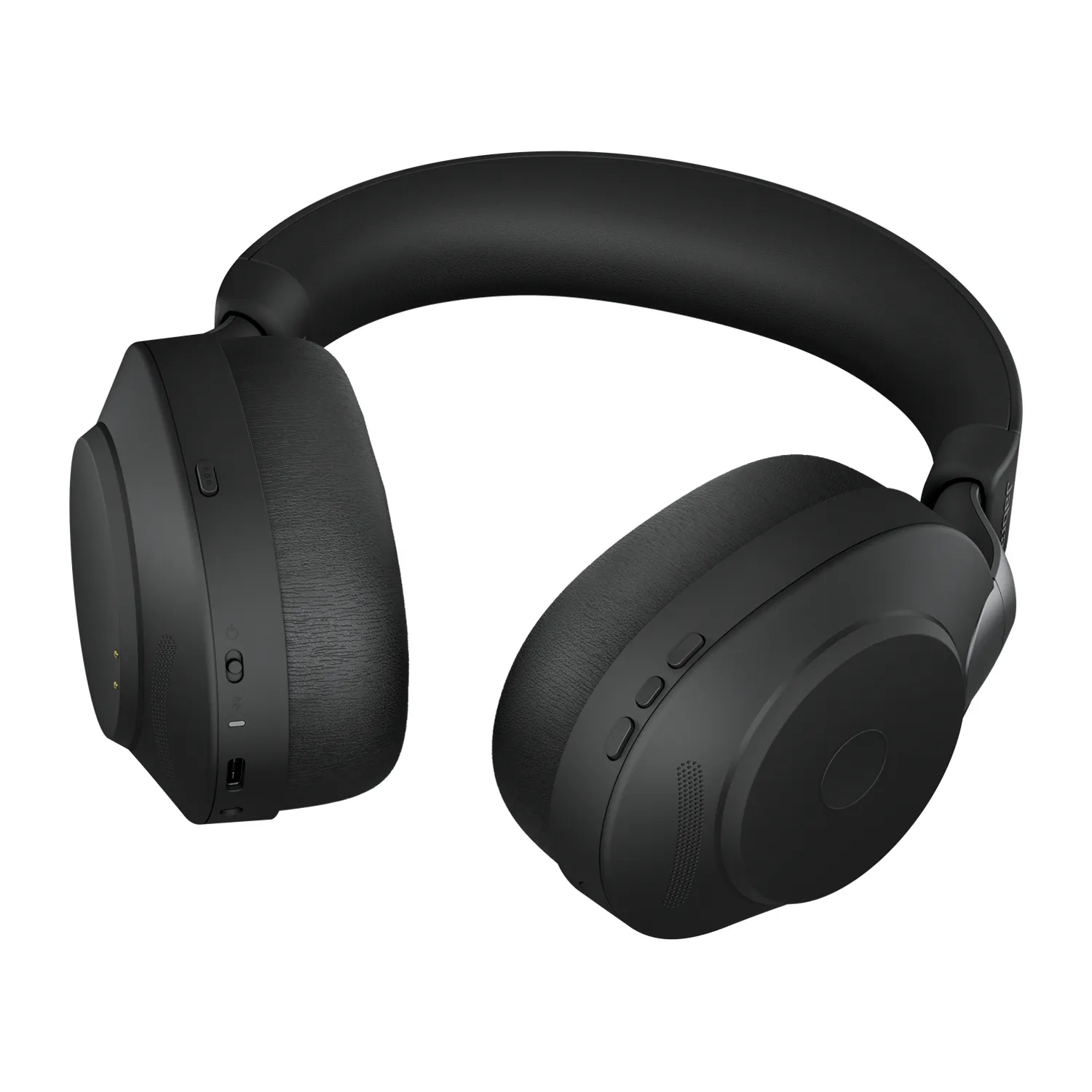 Jabra Evolve2 85 tr&aring;dl&ouml;s stereoheadset + laddningsdocka och USB-C-adapter, svart