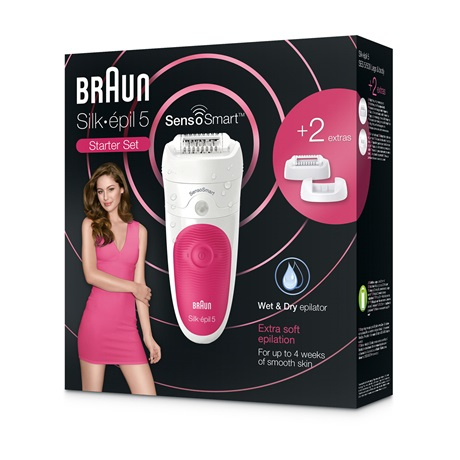 Braun Silk-Epil 5-500 SensoSmart Wet &amp; Dry