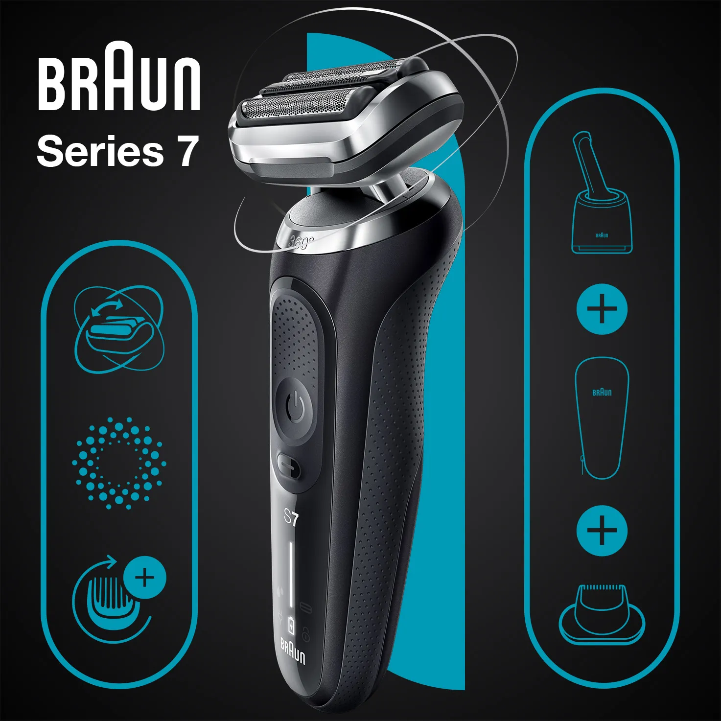 Braun Rakapparat Series 7  71-N7200cc