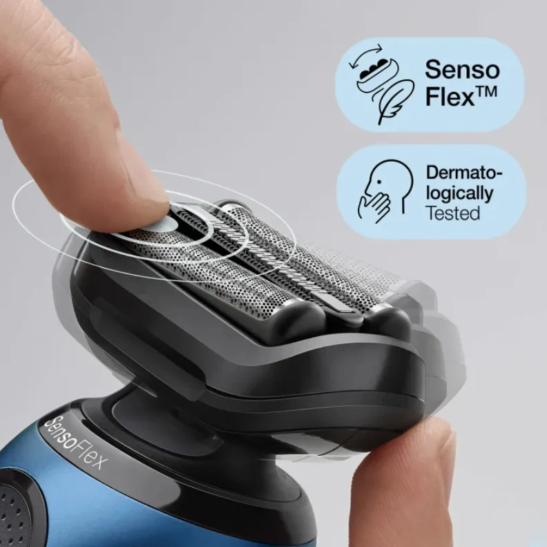 Braun Series 6 61-B4500cs - shaver, Blue