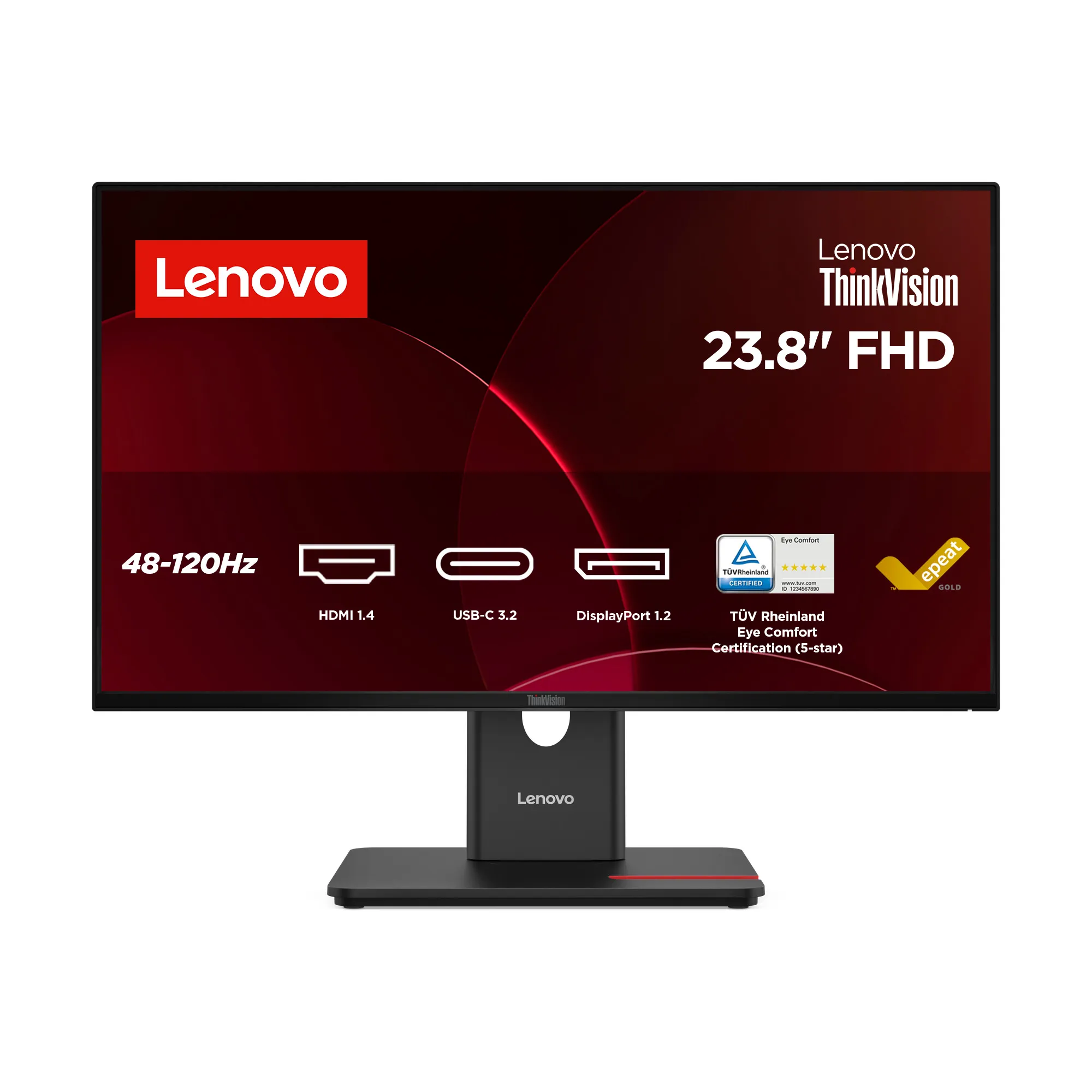Lenovo ThinkVision T24-40 23.8" Full HD, IPS, 120Hz sk&auml;rm
