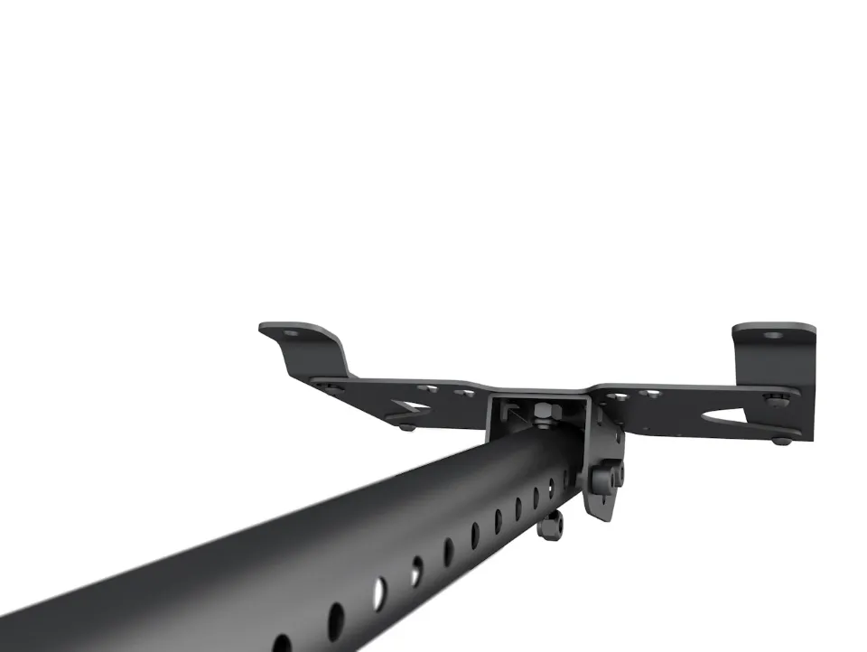 Multibrackets M Public Ceilingmount Small Single - Ceiling mount tuotteelle LCD-n&auml;ytt&ouml; - alumiini - musta -n&auml;yt&ouml;n koko: 10"-32"