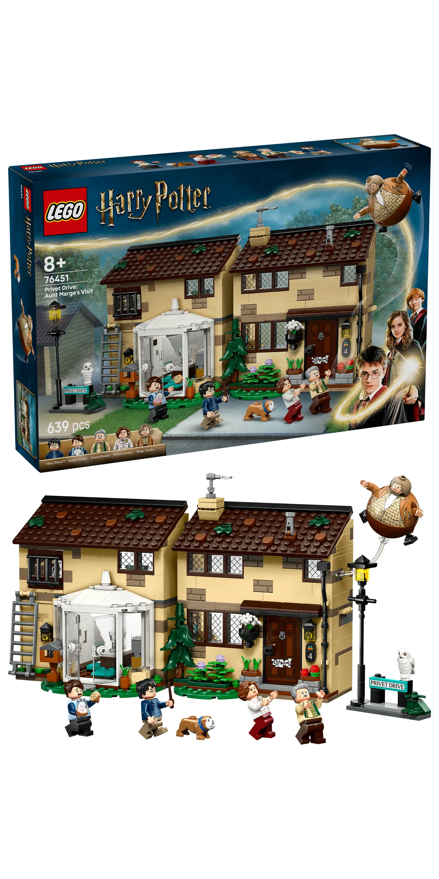 LEGO Harry Potter Privet Drive: Marge&rsquo;s Visit 76451