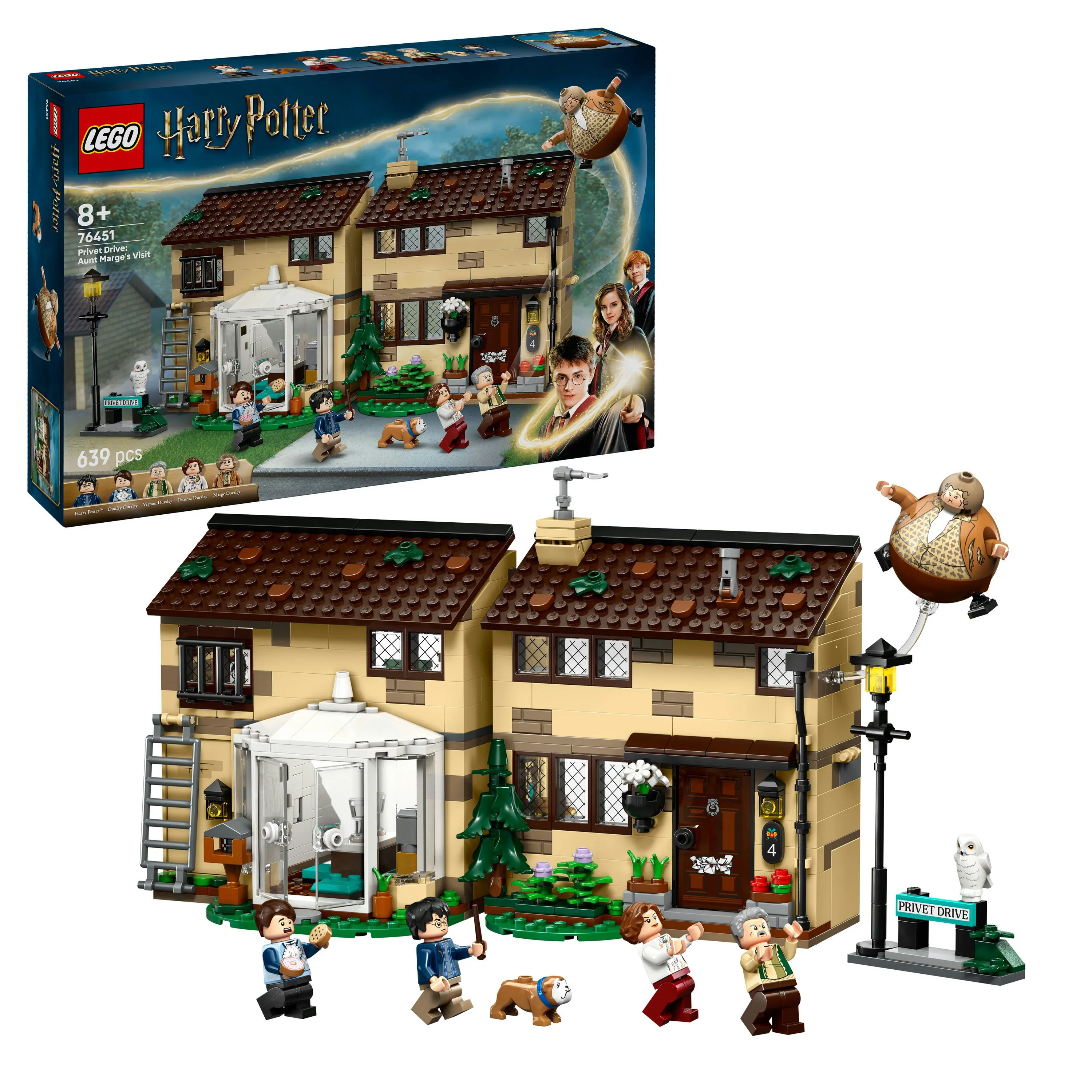 LEGO Harry Potter Privet Drive: Marge&rsquo;s Visit 76451