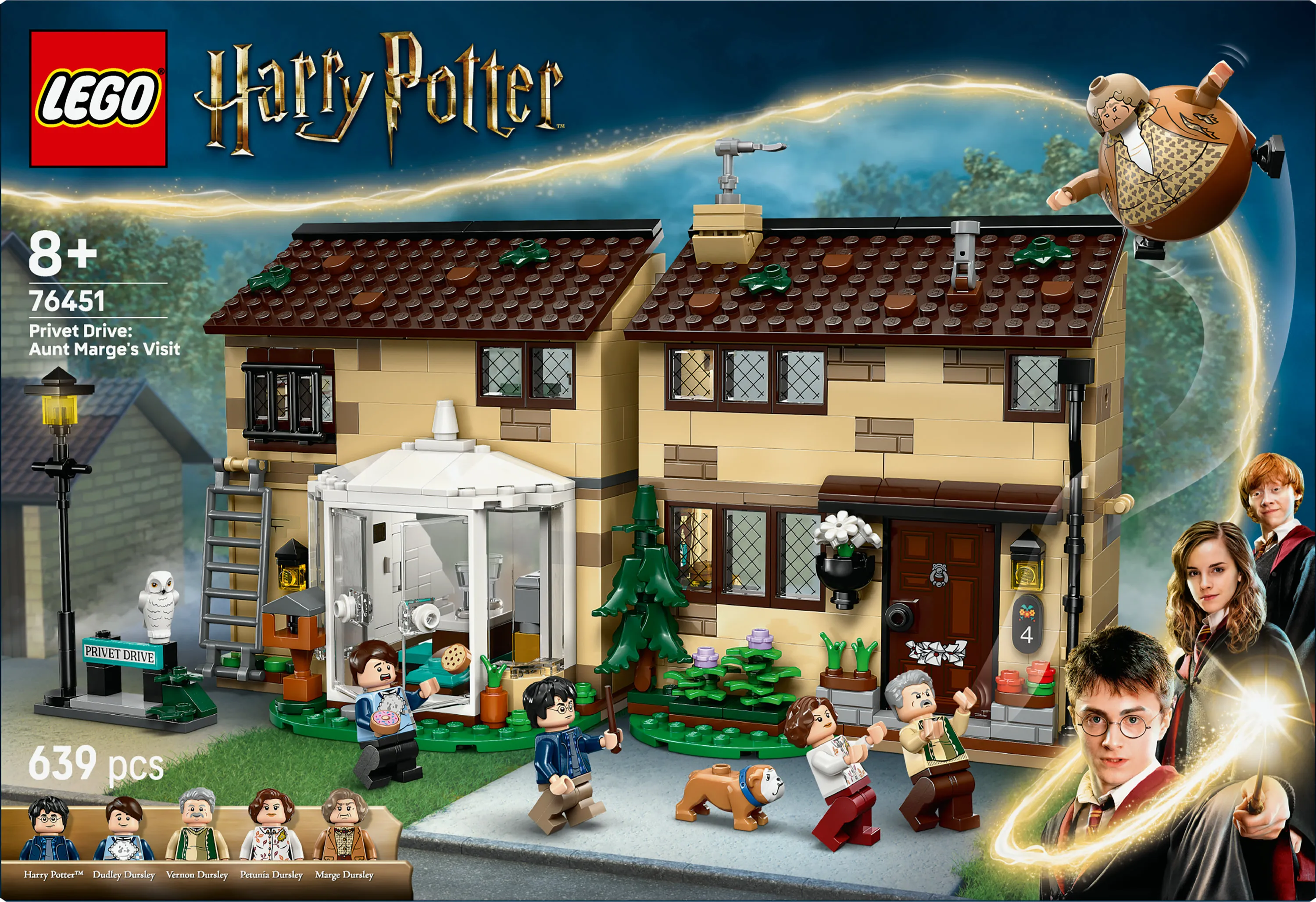 LEGO Harry Potter Privet Drive: Marge&rsquo;s Visit 76451