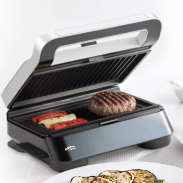 Braun SnackMaker 5 SM5038 toaster, Stainless steel/Silver