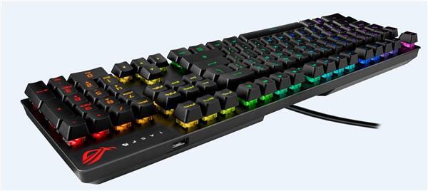 Asus ROG Strix Scope RX optical RGB - gaming keyboard Nordic