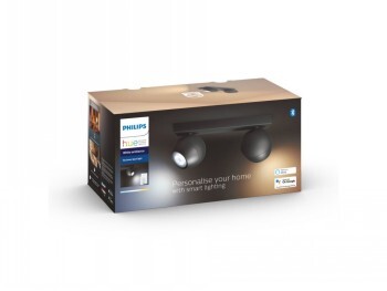 Philips HUE BUCKRAM BAR/TUBE BLACK 2X5W 230V