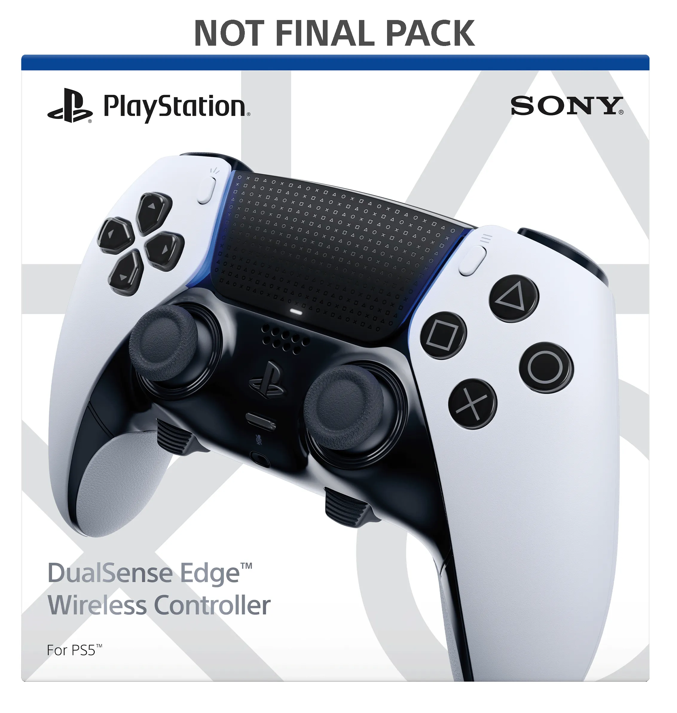 Sony DualSense Edge Gamepad Sony PlayStation 5, white