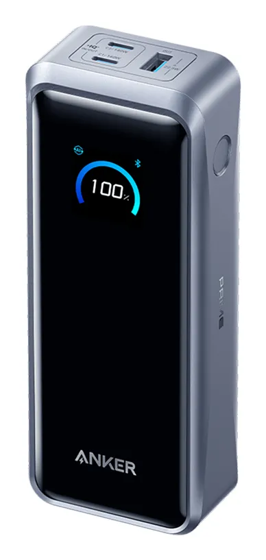 Anker Prime 26250mAh, 300W, PD 140W - powerbank, svart