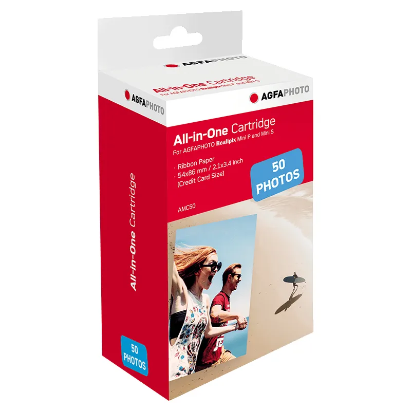 Agfa Paper Cartridge Realipix Mini P 50 Sheets