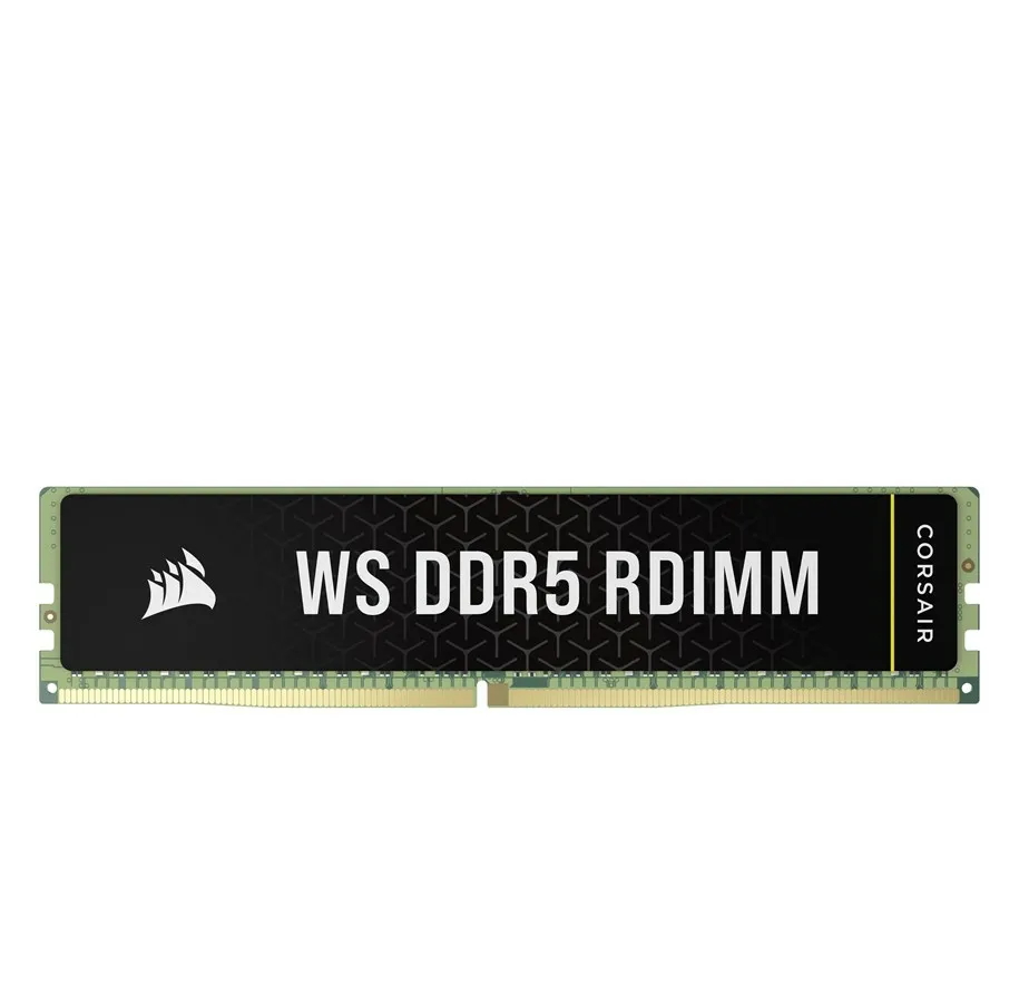 CORSAIR WS 64GB 4x16GB DDR5 6000MT/s RDIMM CL40-40-40-77 1.35V AMD EXPO &amp; Intel XMP Memory