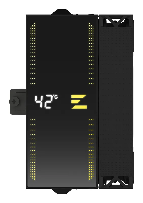 Zalman CNPS13X DS BLACK, 120 mm ARGB -prosessorijäähdytin, musta