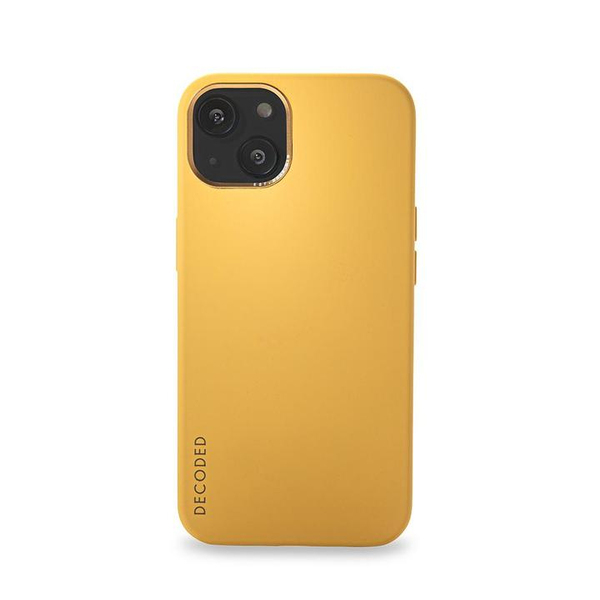 Decoded Silicone Back Cover, iPhone 13, MagSafe - Case, Yellow