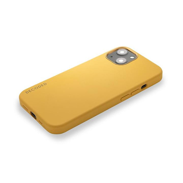 Decoded Silicone Back Cover, iPhone 13, MagSafe - Case, Yellow