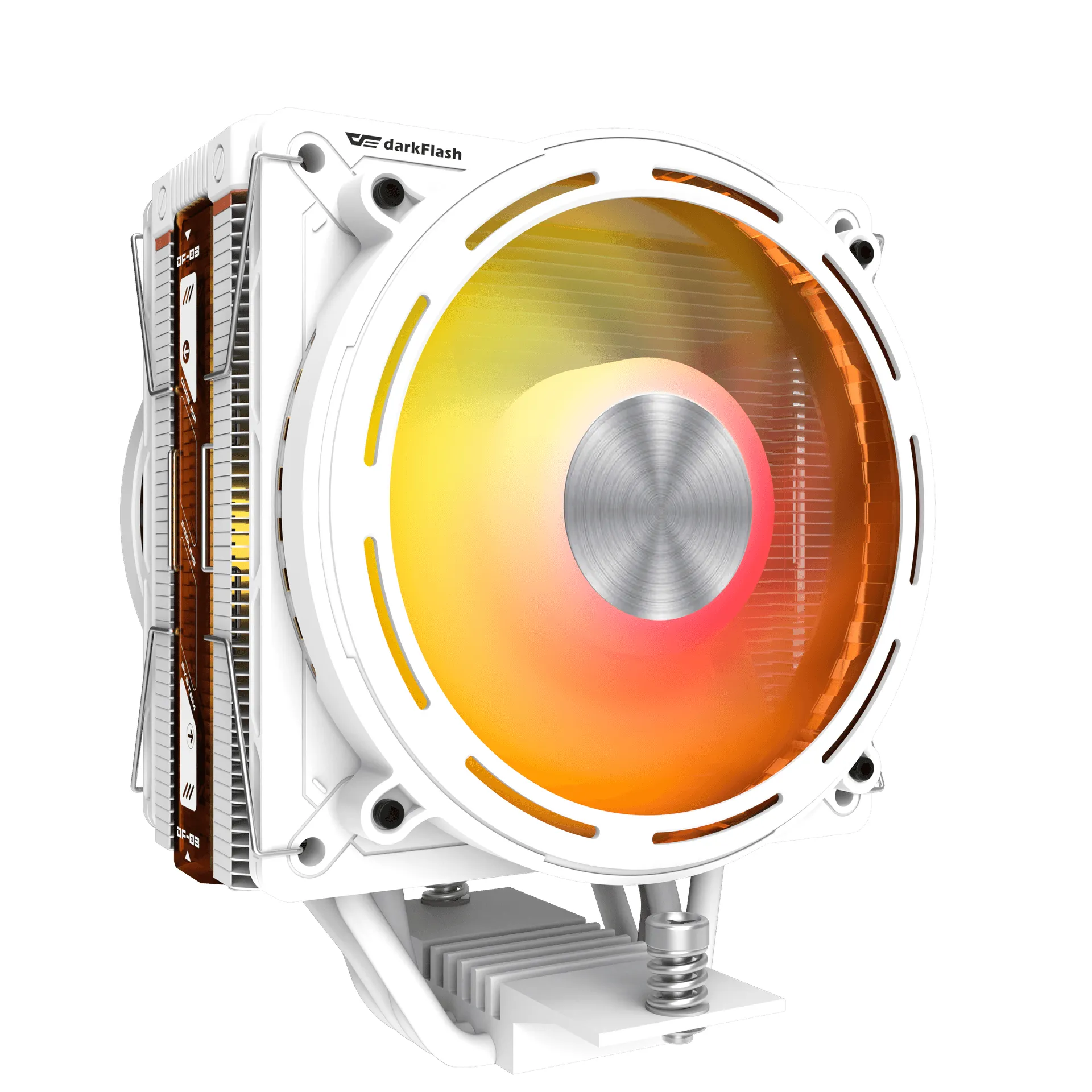 DARKFLASH E400 PLUS Air CPU Cooler, White