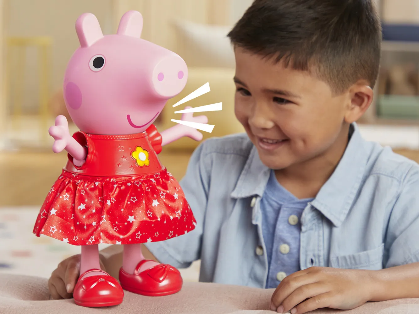 Hasbro Peppa's Muddy Puddle Party - leksaksfigur