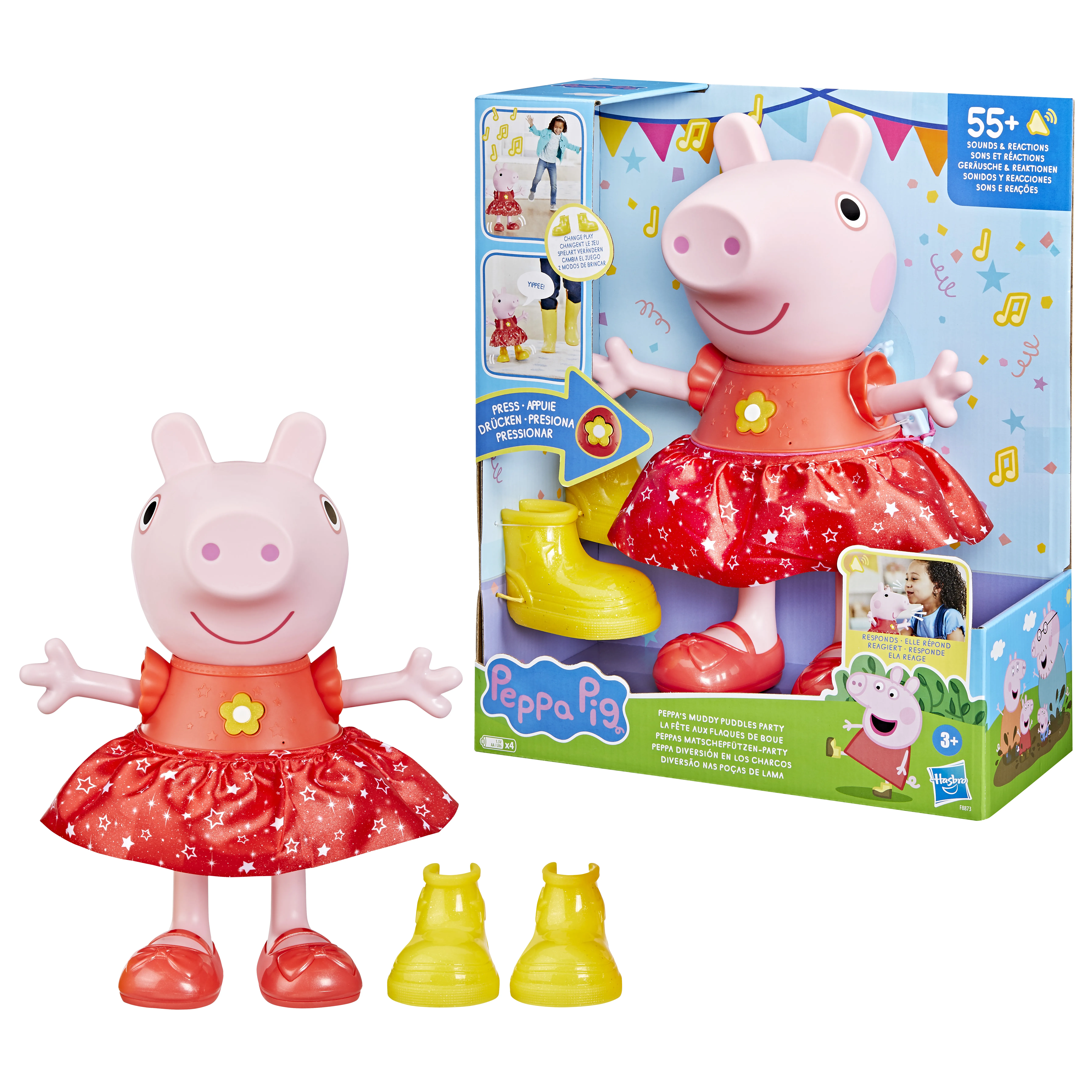 Hasbro Peppa's Muddy Puddle Party - leksaksfigur