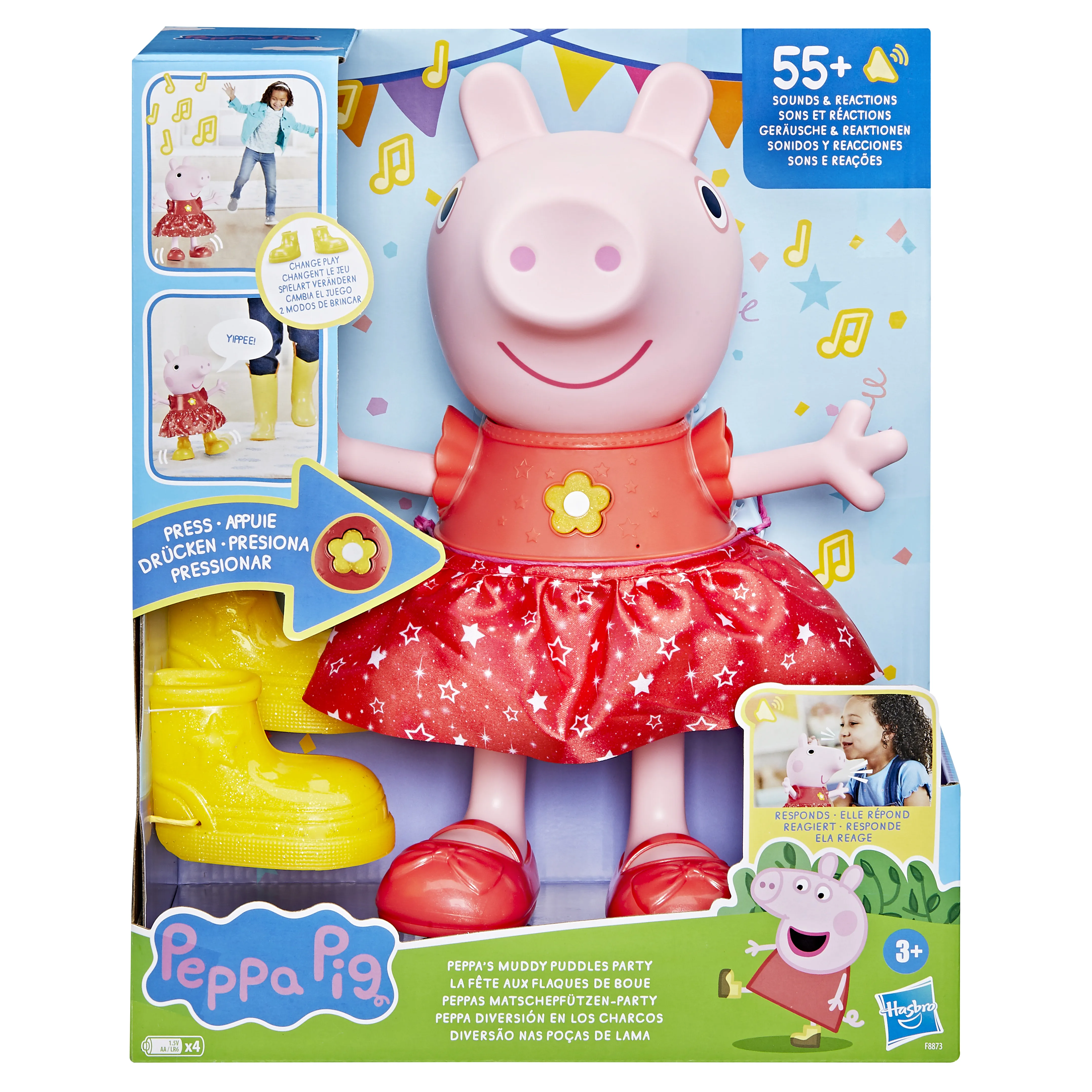 Hasbro Peppa's Muddy Puddle Party - leksaksfigur