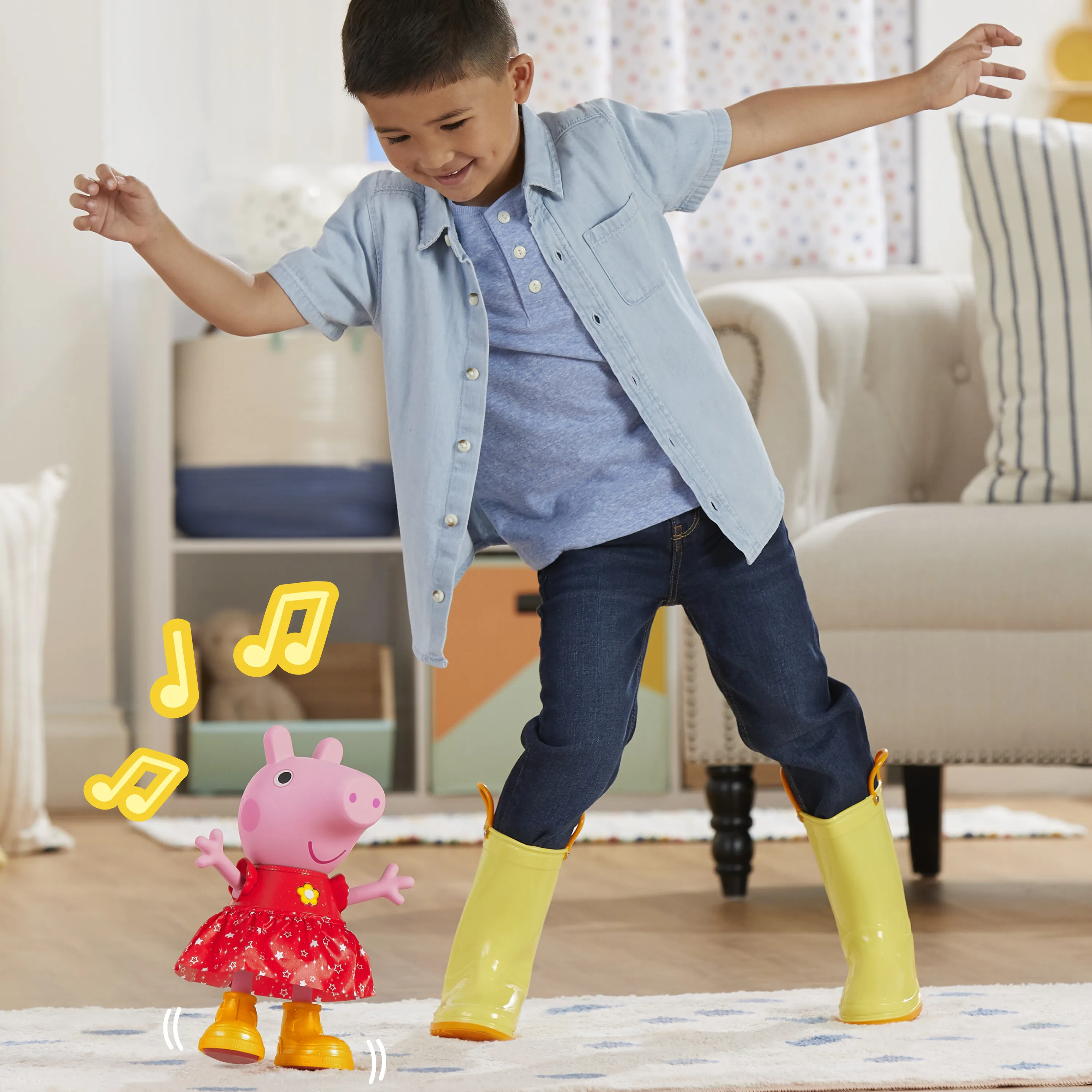 Hasbro Peppa's Muddy Puddle Party - leksaksfigur