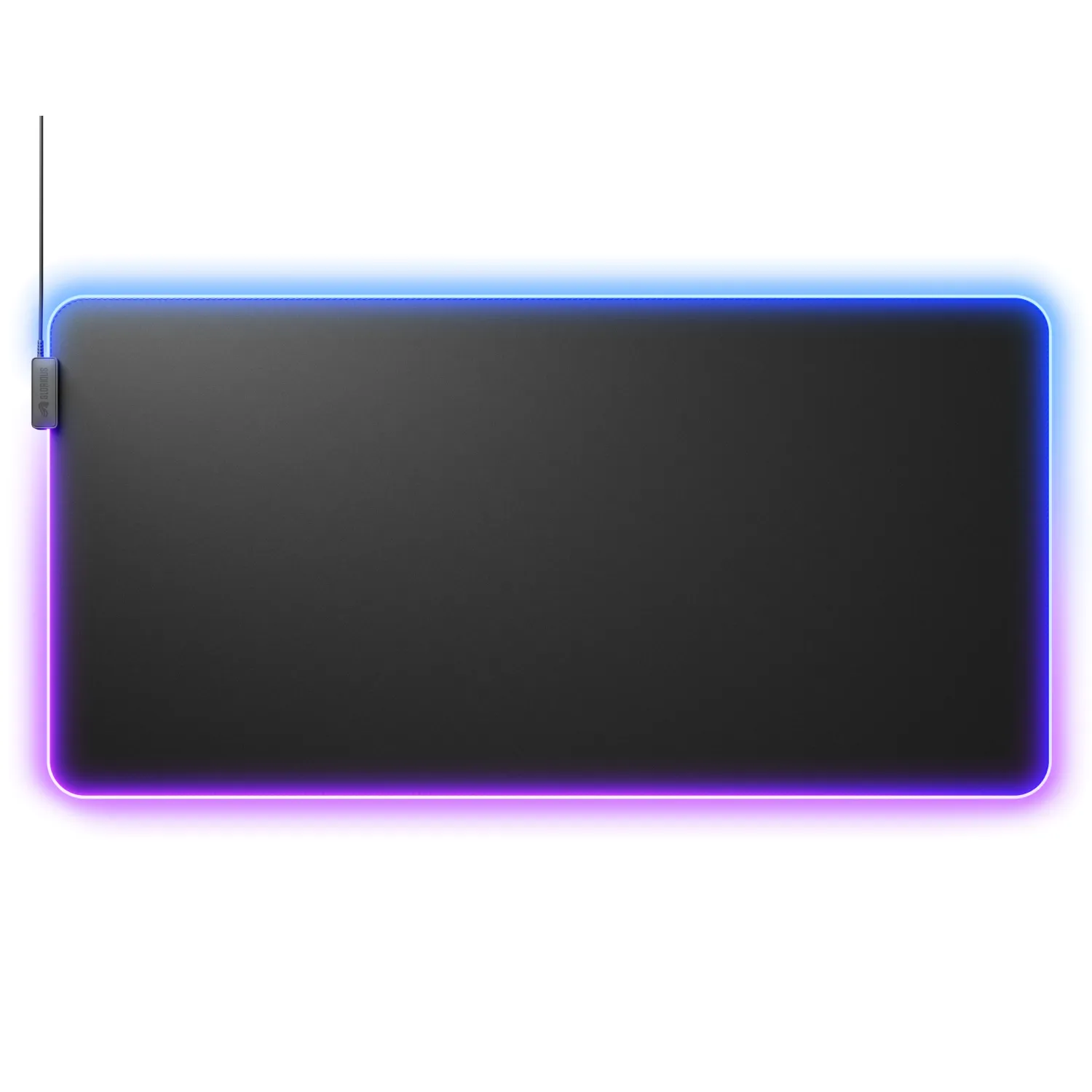 Glorious Pad 2 GLED XXL - gaming mousepad, Black, 91x46cm
