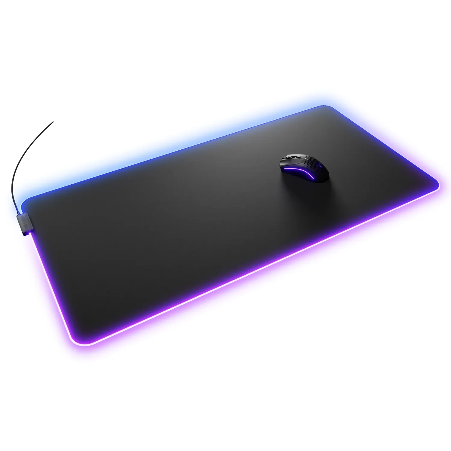 Glorious Pad 2 GLED XXL - gaming mousepad, Black, 91x46cm